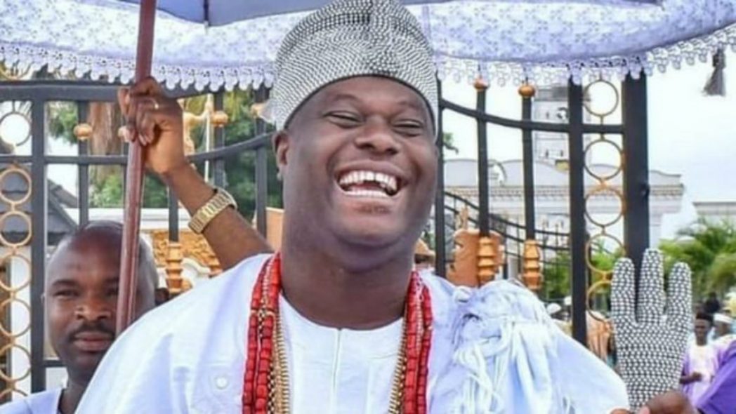 I’m happy to see you, Ooni of Ife bonds with first son Tadenikawo