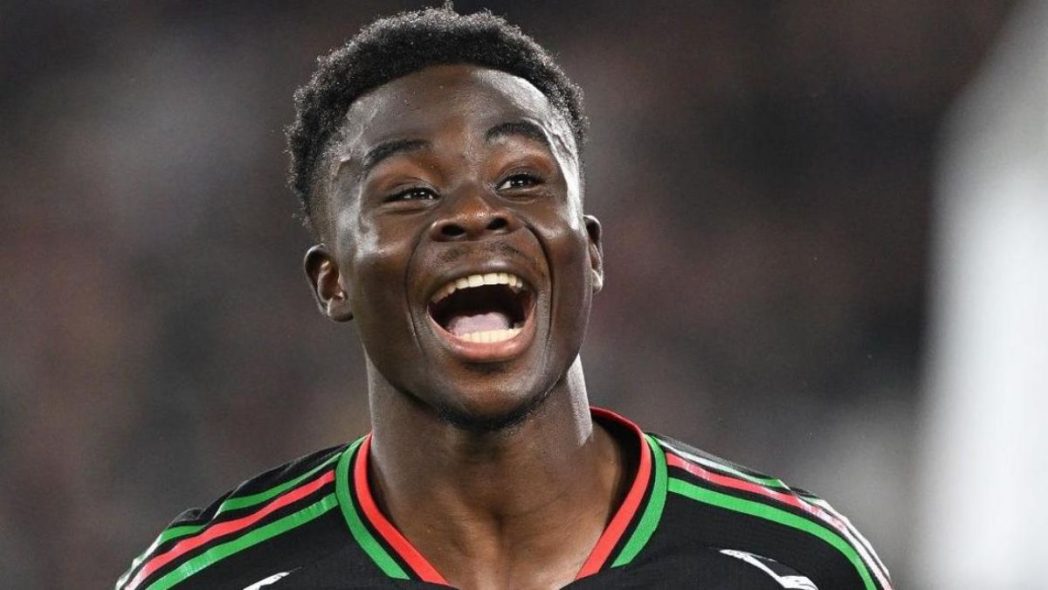 Bukayo Saka scores off the pitch with proposal to girlfriend Tolami Benson